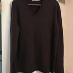 7 For All Mankind Black V Neck Sweater Photo 0