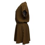 Lou & grey Small  Triple Cloth Mini Dress Gauze Slub Knit Beach Coastal Granola L Photo 3