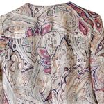 Chico's Multi-Print Linen Jacket Paisley Vanity Size 0 (Small) Style 570179483 Photo 10
