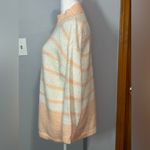 Diane Von Furstenberg Vintage  DVF striped knit mock neck‎ sweater size S Photo 2