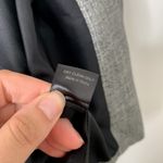 Jenni Kayne  Dark Gray Blazer Lamb Leather Button Closure Womens Medium Photo 11