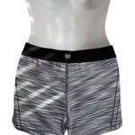 Forever 21  Striped Bike Shorts Black Medium Photo 0