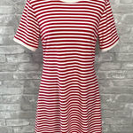 Copper Key  Red And White Striped Dress Photo 0