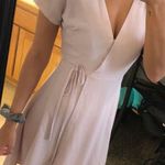 Lush Clothing Pastel Pink Wrap Dress Photo 0