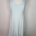 WAYF Clayton Asymmetrical Slip Dress Light Blue size M NWT Photo 2