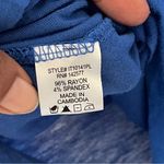 Iris  | Cobalt Blue Twist Front Long Sleeve T-shirt Sz 3X Photo 1