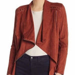 Vigoss  Faux Suede Wrap Jacket Size XS New‎ with Tags Photo 0