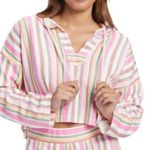 Roxy  Cropped Rug Pullover Photo 1