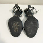 Jeffrey Campbell  Navy Blue‎ Strappy Heel Sandals size 6.5 Photo 5