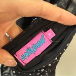 Edikted  Open Back Sheer Mesh Rhinestone Bodysuit Black S Photo 4