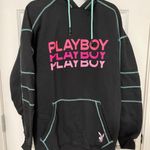 Missguided Playboy Oversized Hoodie Dress Photo 0