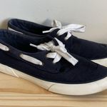 Sperry |Navy Blue Canvas Top-Sider sz 7.5 Photo 0