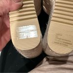 BEACH BY MATISSE BRAIDED WEDGE SANDALS CREAM 9M WOMENS Size 9 Photo 7