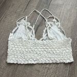 Free People EUC  white lace bralette Photo 3