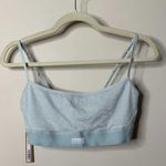 SKIMS  Cotton Rib Scoop Bralette Frost Limited Edition Large NEW Photo 2