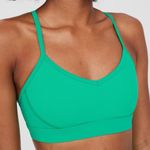 Aerie  offline kelly green ribbed sports bra - Size Small Photo 0