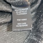 Black Lace Metallic Knit Skater Skirt Torrid Size 2 or US 18/20 Photo 5