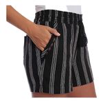 Briggs New York Womens  Linen Blend Pull-On Shorts with Tassel Drawstring - Sz M Photo 2