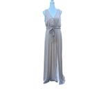 Baltic Born Sleeveless Sparkle Maxi Dress Helen Champagne Gold Romantic Size Med Photo 1