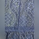 Sundance  Blue Lace Overlay Dress Size S Photo 8