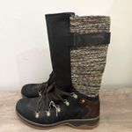 Merrell  Eventyr Peak Bungee Cord Tall Leather Boots Women Size 10 Lace Up Photo 0