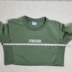 Gymshark Training Cropped Sweater - Green Size S Photo 3