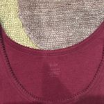 Brandy Melville / John Galt Ribbed Sheena Crop Tank Top Maroon Burgundy One Size Photo 1