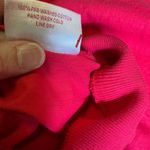 Vtg 90s oversized bright kitschy artsy cardigan Red Size L Photo 3