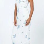 Princess Polly Sing Along White Blue Floral Maxi Dress 2 Photo 3