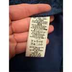 Free People  Amelia Knit Dress Blue Green Combo Size L Photo 10