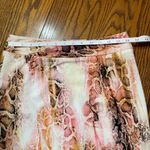 Calvin Klein Pink Snakeskin Print Pencil Skirt Size 4 Photo 8