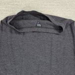 Eileen Fisher Wool Midi Skirt Medium Heather Gray Knit Elastic Waist USA Photo 14