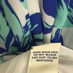 Jealous Tomato  Blue And White Lace Up Maxi Dress Size‎ Small Photo 7