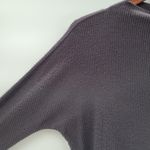 Anthropologie  Eri + Ali Womens Sweater XS Gray Ribbed Knit Mock Neck Pullover Photo 5