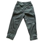 Wilfred Cropped Tapered Drawcord Trousers Green Size 2 Casual Pants Photo 1