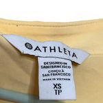 Athleta  NWT Urbanite II Tank Women’s Size XS Yellow Button Front Sleeveless Top Photo 6
