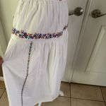 NWOT Banjanan Antonia Skirt Srinagar Embroidered White. MSRP $345. Size L White Size L Photo 9