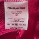 Zadig & Voltaire  Walky Brode Art is Truth‎ Pullover Sweatshirt Pink Size XS Photo 7