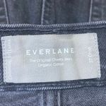 Everlane  Original Cheeky Black High Waisted Straight Leg Denim Jeans Pants Sz 27 Photo 3