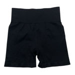 Womens Shorts Medium Black Seamless Activewear Gym Biker‎ Workout Photo 0