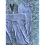 SKIMS Cotton Jersey Foldover Pant Barely Pink Size Small Photo 2