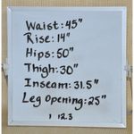 Eloquii  Women's Dark Wash Denim Wide Leg Blue Jeans Size 22L High Rise Casual Photo 7