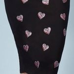 Torrid NWT Rebel Wilson For  Black Pencil Skirt Pink Heart Patches Size Plus Sz 3 Photo 0