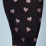 Torrid NWT Rebel Wilson For Black Pencil Skirt Pink Heart Patches Size Plus Sz 3 Photo 0
