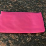 Ted Baker  monogram leather fold over clutch in fuchsia pink Photo 5