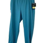 Allison Daley  Women's Sky Blue Wrinkle Resistant Dress Pants Photo 0