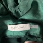 Mustard Seed Green silky smooth dress  Photo 1