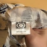 Katie Kime Apres Ski Toile Pajama Top in White & Navy Size M Photo 5