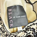 Alexia Admor Black‎ by Alexia Designs Antique Halter T Back Cocktail Dress Photo 8