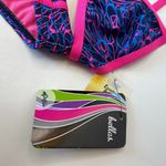 Dolfin  Uglies | Pink/Blue Patterned Bikini Set Photo 6
